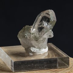 Горный хрусталь кристалл с хлоритом 20*11*8мм, Швейцария