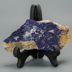 Азурит, кристаллы в породе 124*57*34мм, Марокко