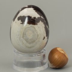 Яйце з яшми Капучіно 45*35мм. На вибір