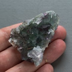Флюорит 56*45*21мм сросток кристаллов друза из Намибии