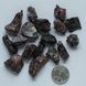 Родоліт гранат 15-22мм необроблені фрагменти кристалів з Танзанії 50г/уп 5