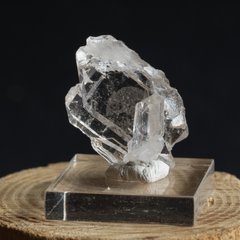 Фаден кварц 25*17*11мм зросток кристалів, Швейцарія