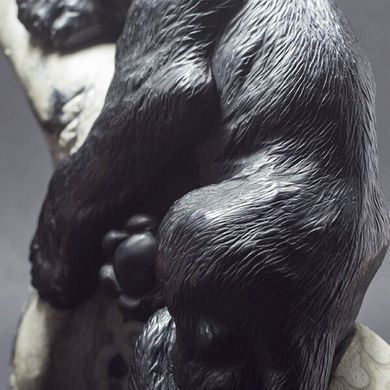 Кабинетное украшение статуэтка БАГИРА, черный оникс, 16см