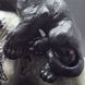 Кабинетное украшение статуэтка БАГИРА, черный оникс, 16см 6