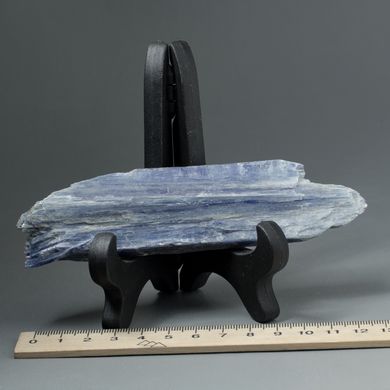Кианит (дистен), сросток кристаллов 133*34*15мм, 116г, Бразилия