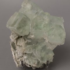 Флюорит, зросток кристалів 110*90*85мм, 376г, Китай