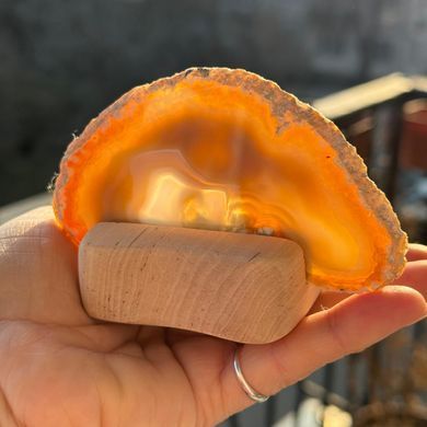 Агат, пластина 105*55*5мм, Бразилія купити Агат, пластина 105*55*5мм, Бразилія