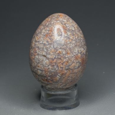 Яйце з халцедону і клінохлору 60*49мм, Індія