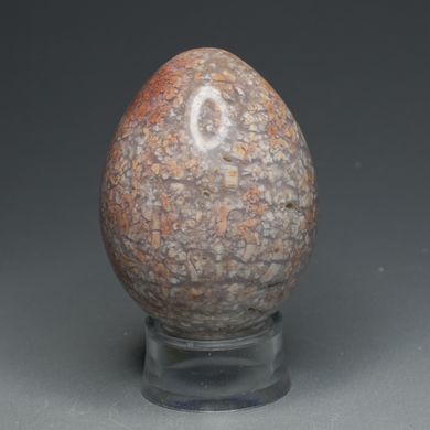 Яйцо из халцедона и клинохлора 60*49мм, Индия