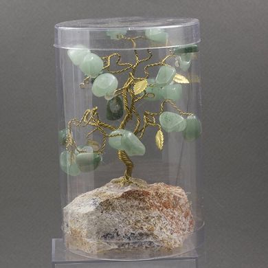 Дерево щастя з каменем авантюрин 12см
