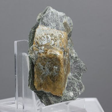 Брейнерит, кристалл в породе 68*52*26мм, 75г, Италия