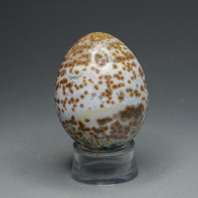 Яйцо из океанической яшмы 55*43мм, Мадагаскар