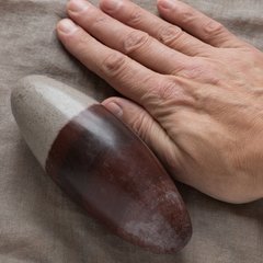 Бана-Лінгам 14.8*5.6см великий камінь Шиви