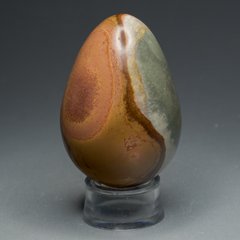 Яйце з пейзажної яшми 66*45мм, Мадагаскар