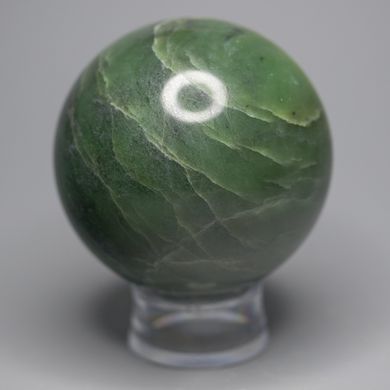 Куля з нефриту, діаметр 6.1см, 361г, Саяни