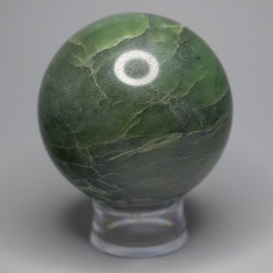 Шар из нефрита, диаметр 6.1см, 361г, Саяны