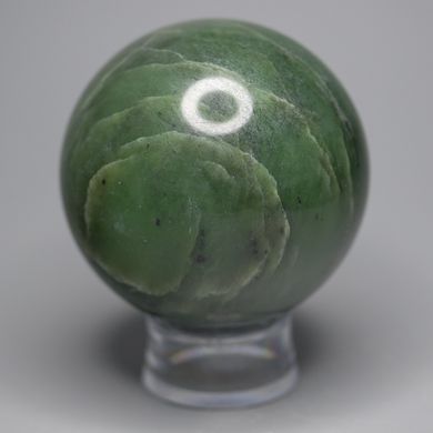 Куля з нефриту, діаметр 6.1см, 361г, Саяни