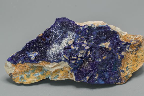 Азурит, кристали в породі 124*57*34мм, Марокко