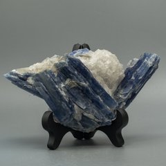 Кіаніт (дистен), зросток кристалів 164*85*44мм, 533г, Бразилія