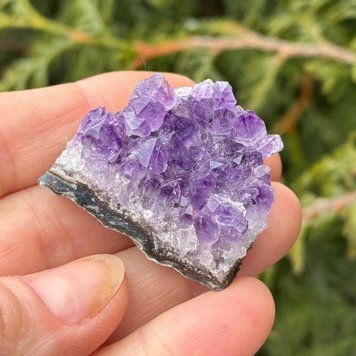 Аметист, друза кристаллов из Уругвая | 38*35*20мм | 31г