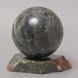 Куля з кварцу з егірином, піротином і магнетитом, діаметр 83мм, Украіна 4