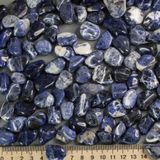 Содалит, галтовка ок.15*20мм, Бразилия. Поштучно