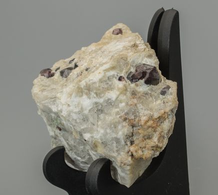 Спессартин, тремолит, кварц из Намибии, 84*77*59мм, 357г