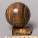 Куля з каменю тигрове око, діаметр 62мм 3