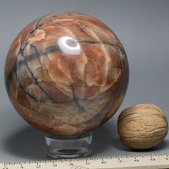 Куля з кварцу з гематитом і магнетитом, діаметр 78мм, Украіна