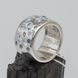 Кольцо из серебра с топазом и иолитом, к6194 3