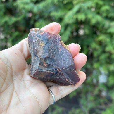 Сердолік, необроблений фрагмент породи з Бразилії | 78*51*35мм | 134г