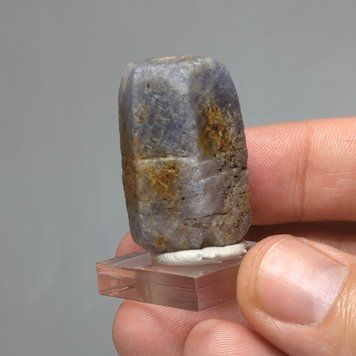 Сапфір, синьо-зелений кристал, 33*22*19мм, необроблений, Мадагаскар