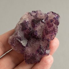 Флюорит 66*45*18мм друза кристаллов 65г из Намибии