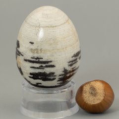 Яйце з яшми Капучіно 45*35мм. На вибір