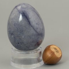 Яйцо из синего кварца 45*35мм. На выбор