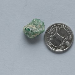 Изумруд необработанный фрагмент кристалла 14*12*8мм 1.6г. Танзания