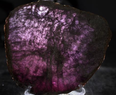 Лепідоліт з Бразилії, фрагмент кристалу 167*158*18мм