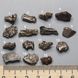 Сихотэ-алинский метеорит, фрагменты на выбор, вес 1шт 1.1-1.5г 1