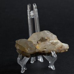 Гірський кришталь з лимонітом 85*42*32мм друза кристалів, Швейцарія