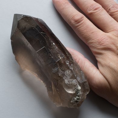 Раухтопаз (дымчатый кварц) 130*52*43мм кристалл 428г, Швейцария